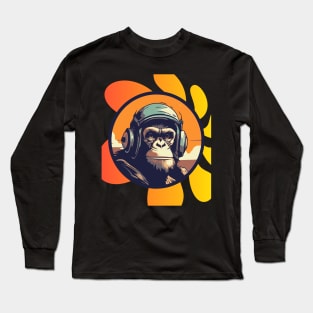 Groovy Monkey Long Sleeve T-Shirt